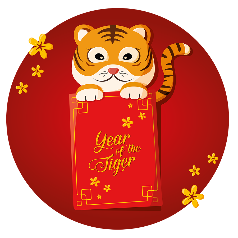 Lunar new year tiger